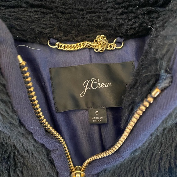 Women’s J.Crew longer Sherpa Jacket - Picture 3 of 6